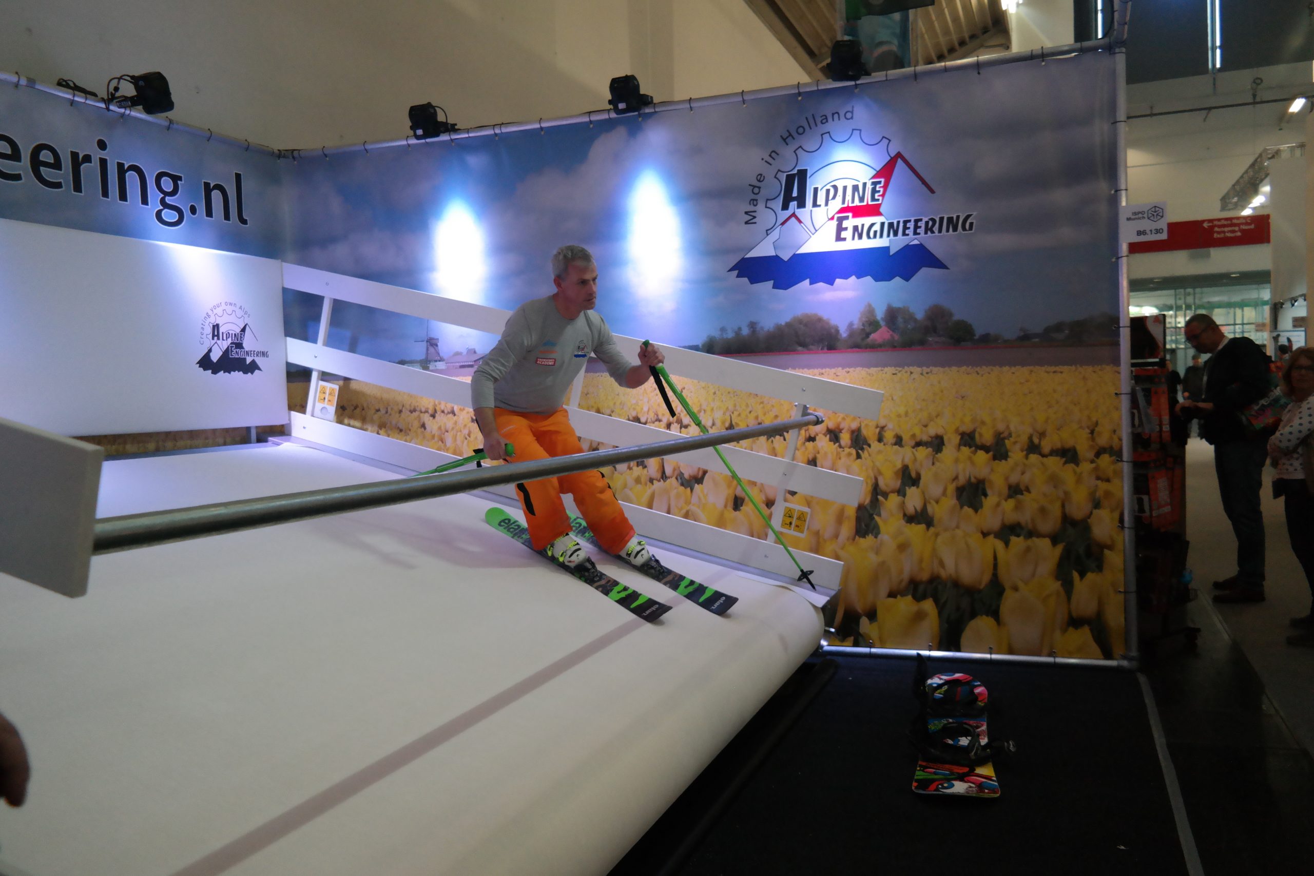 carv indoor ski slope simulator