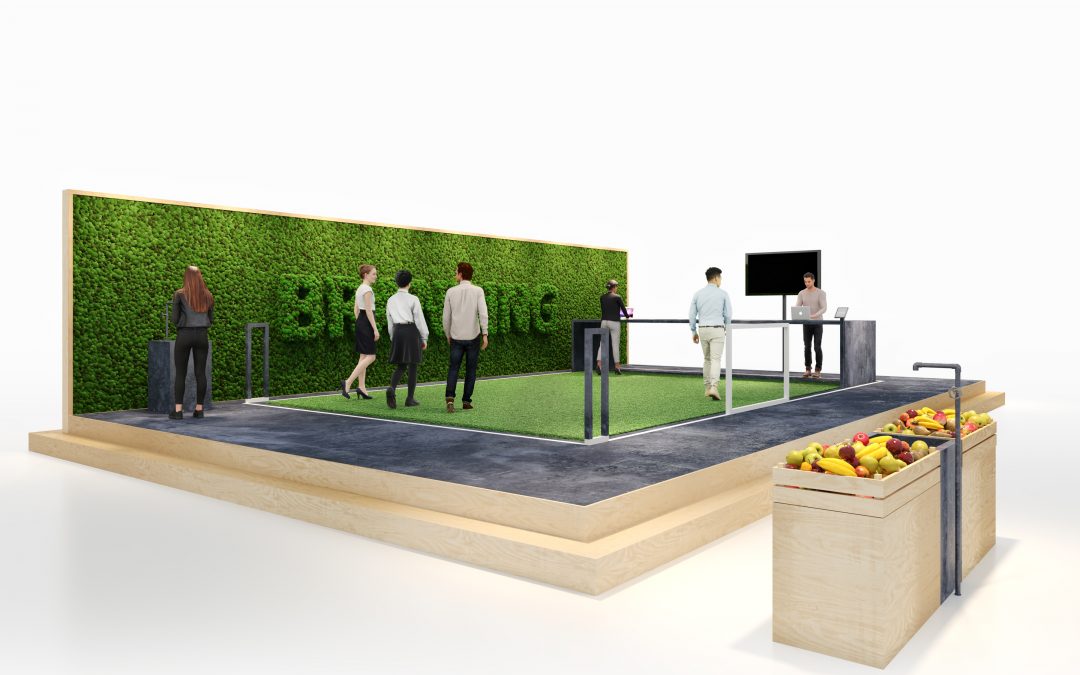 Walk during your meeting on the custom-built treadmill!         