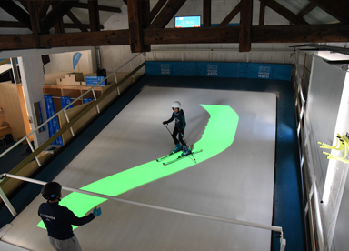 interactive skiing conditions