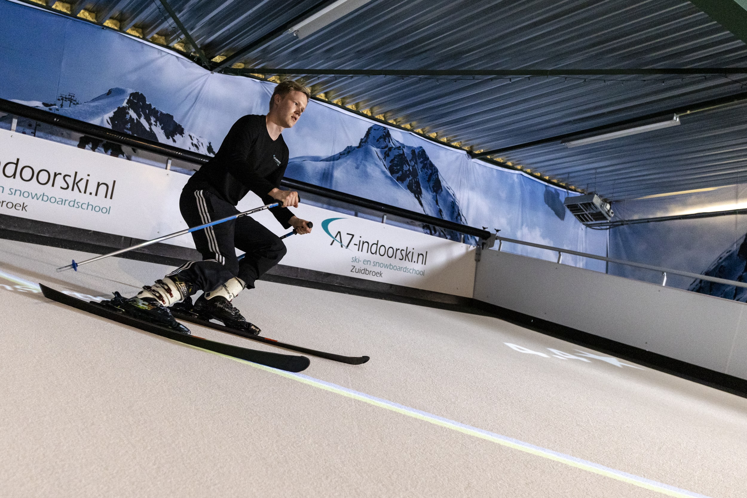 slalom skimachine photoshoot slalom skimachine photoshoot