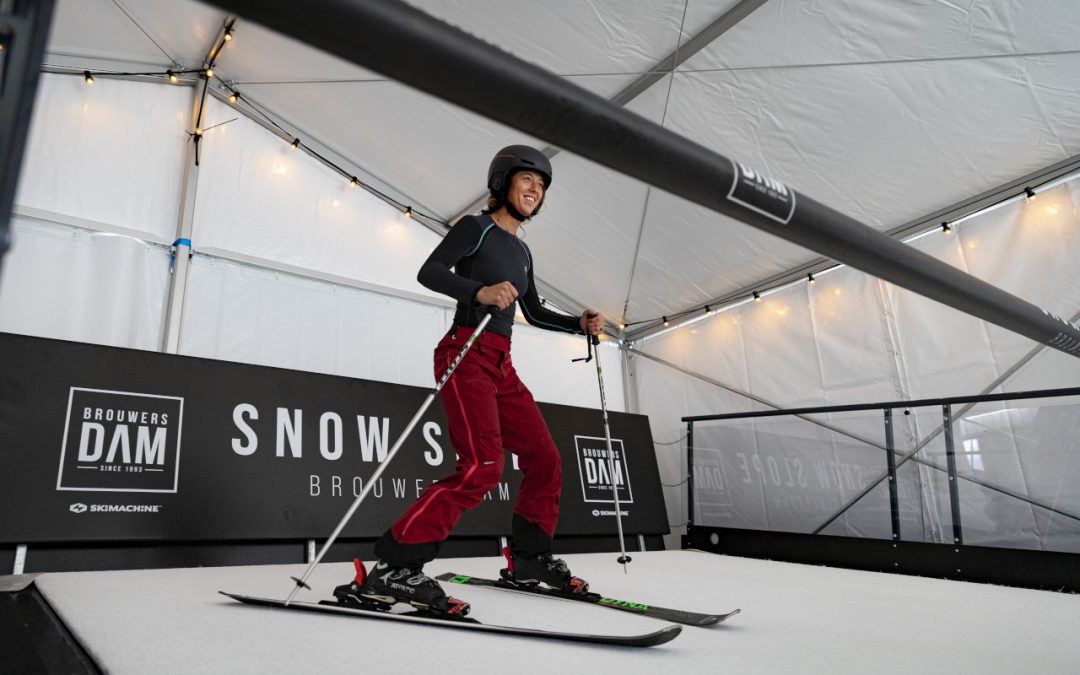 New Portable SkiMachine at Brouwersdam