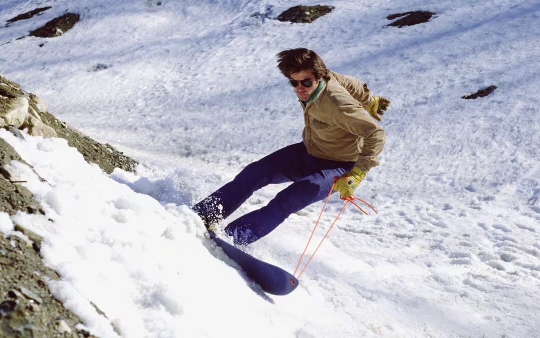 how snowboarding was found