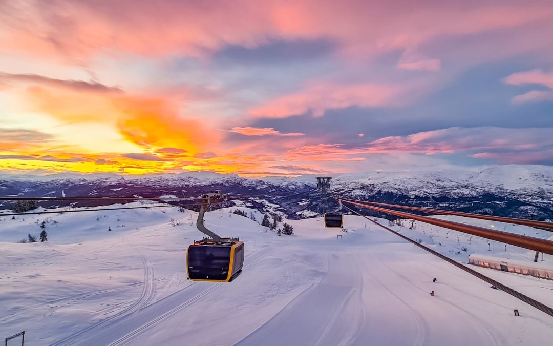 night skiing in voss norway