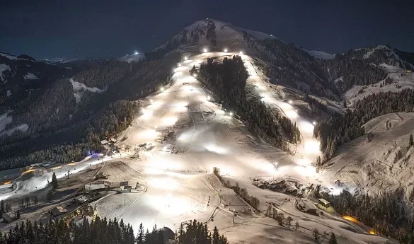 kitzbühel night skiing kitzbühel night skiing