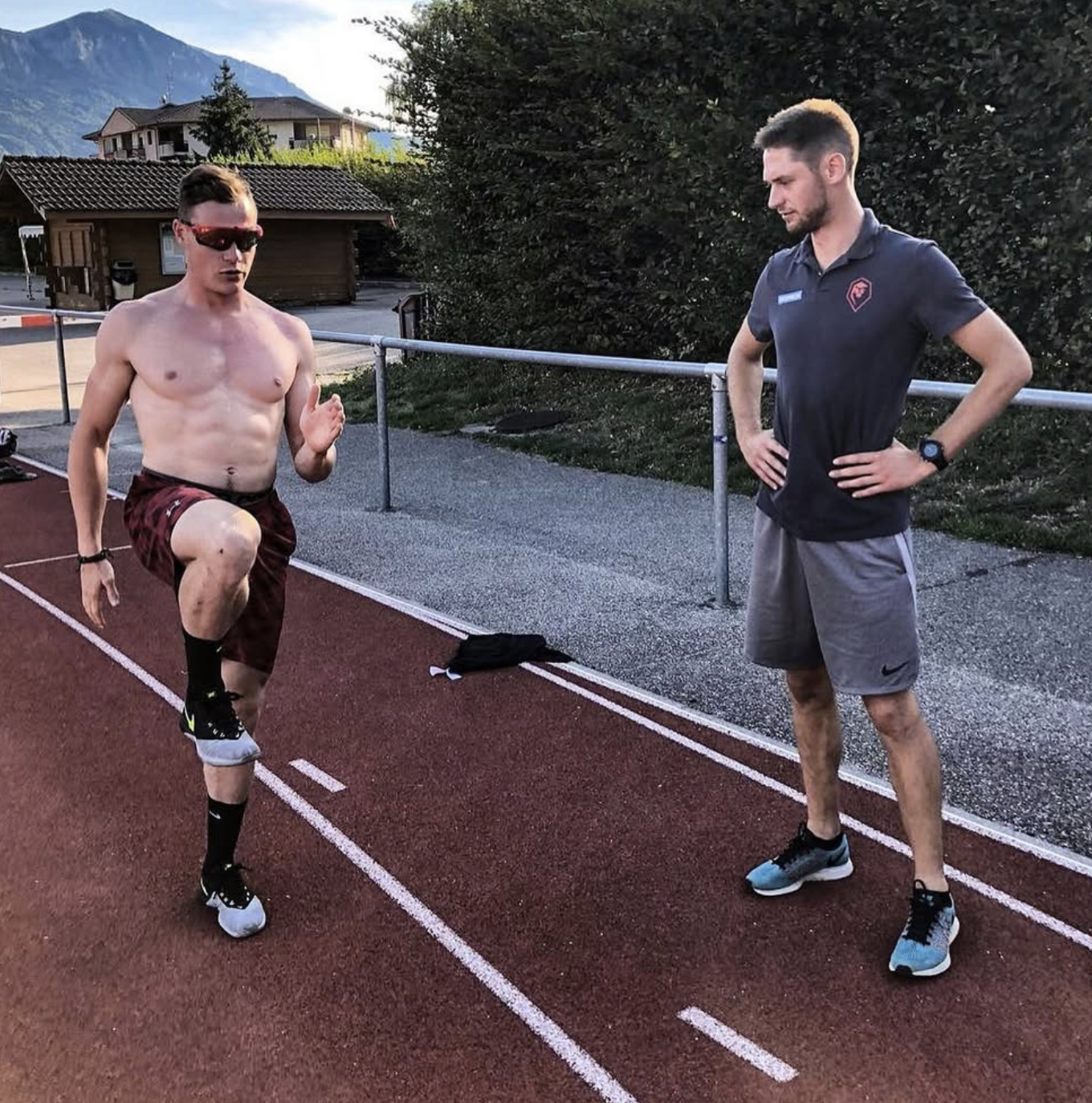 Armand Marchant recovery training