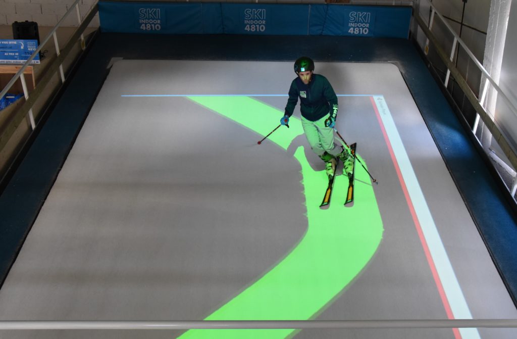 athlete ski training
