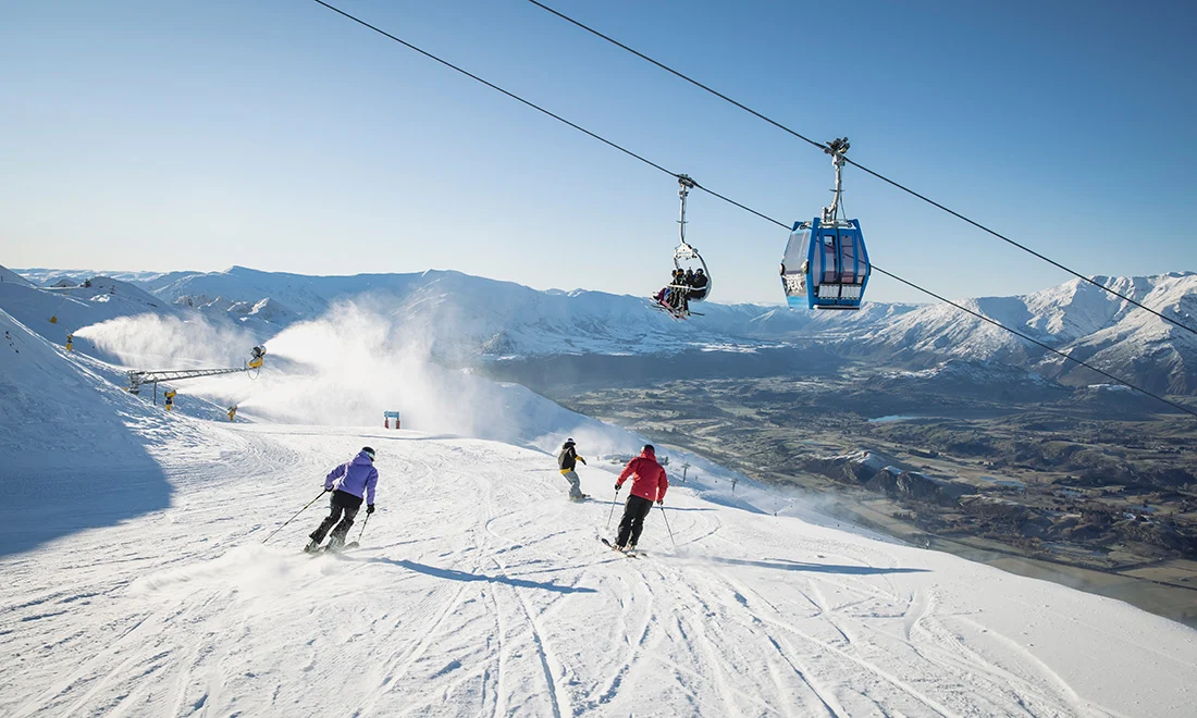 skiing in new zealand