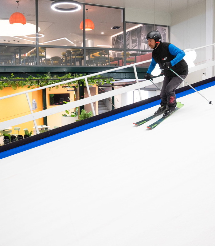 indoor ski center greece